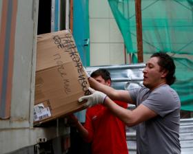 Общество Красного Полумесяца опровергает слухи о сожжении переданной пострадавшим от паводков одежды