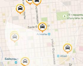 Приложение InDriver, на которое ранее поступали жалобы от таксопарков, работает в Казахстане с перебоями