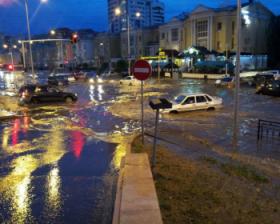За минувшие выходные в Астане откачано свыше 10 тыс. кубометров воды
