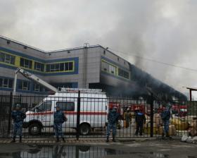 ДВД города Алматы обращается к пострадавшим в результате пожара в Адеме предпринимателям с просьбой написать заявление