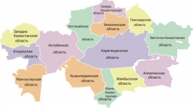 В Казахстане изменены границы районов и городов областного значения