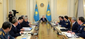 Назарбаев провел заседание Совбеза
