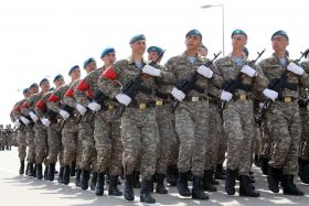 Астана готовится к военному параду, Фото Тамары Копыловой