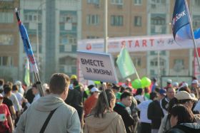В Алматы состоялся благотворительный марафон, в котором приняли участие почти 10 тыс человек