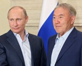 Назарбаев и Путин обсудили санкции стран Запада в отношении России