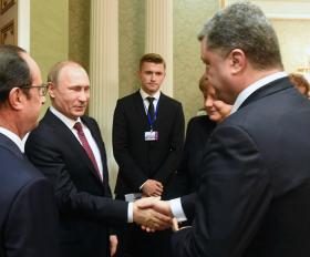 «Нормандская четверка» договорилась о прекращении огня с 15 февраля — Путин